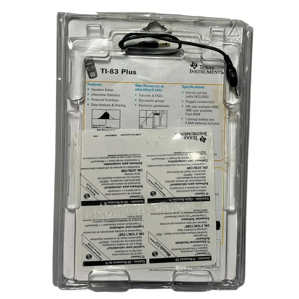 Texas Instruments TI-83 Plus Calculator - Picture 13 of 13